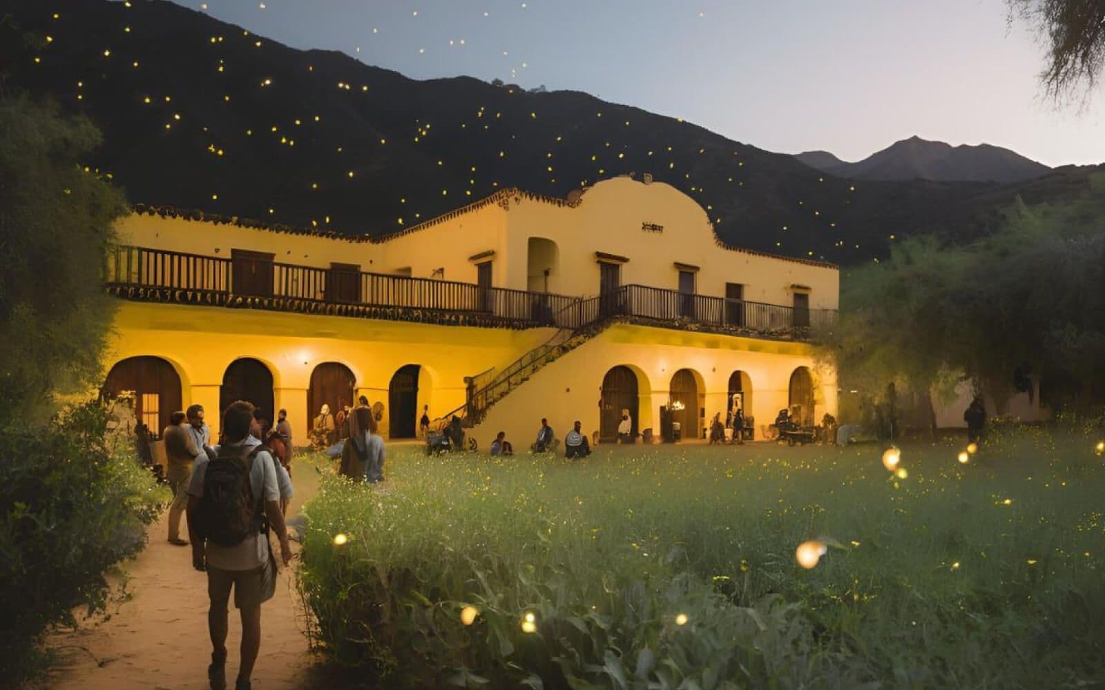 Luciérnagas en Hacienda Santa Bárbara